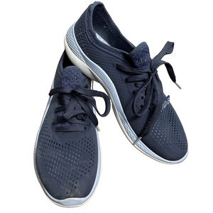 Crocs Literide 360 Pacer Women's 10 Water Sport Shoes 206705 Blue Sneakers EUC